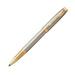 Parker IM Premium Warm Silver GT Rollerball Pen