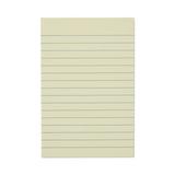 Recycled Self-Stick Note Pads Note Ruled 4 x 6 Yellow 100 Sheets/Pad 12 Pads/Pack | Bundle of 2 Packs