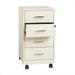 Pemberly Row 4 Drawer Steel File Cabinet in Pearl White