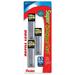 Pentel Super Hi-Polymer Leads 0.5 mmFine Point - HB - Black - 3 / Pack