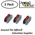 CANON Model P-1240 Compatible CAlculator RS-6BR Twin Spool Black & Red Ribbon by Around The Office