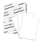 Springhill Cardstock Paper White Paper 67lb 147gsm 8.5 x 11 92 Bright 1 Ream / 250 Sheets - Vellum Card Stock Thick Paper (016000R)
