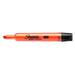 1PACK Sharpie 25006 Smear Guard Highlighter Chisel Tip Fluorescent Orange PK12