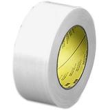 Scotch Premium-Grade Filament Tape - 60 yd Length x 2 Width - 6.6 mil Thickness - 3 Core - Synthetic Rubber - Glass Yarn Backing - 1 / Roll - Clear | Bundle of 10 Rolls