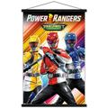 Power Rangers: Beast Morphers - Group Wall Poster with Wooden Magnetic Frame 22.375 x 34