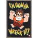 Disney Wreck It Ralph: Ralph Breaks The Internet - Wreck It Wall Poster 14.725 x 22.375 Framed