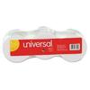 2PK Universal UNV35720 Impact and Inkjet Print Bond Paper Rolls 0.5 Core 2.25 x 150 ft White 3/Pack