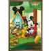 Disney Mickey Mouse Funhouse - Teaser Wall Poster 14.725 x 22.375 Framed