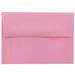 JAM Paper & Envelope 4Bar A1 Envelopes 3 5/8 x 5 1/8 Pink 250/Pack