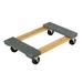 Hardwood Dolly - Carpeted Deck Ends 30 x 18 1200 Lb. Capacity