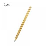 Velocity Outdoor Travel Retro Brass Inkless Pen Pure Brass Metal No-ink Pen Copper Gift Pen Stylus Everlasting Pencil