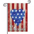 American Flag Veterans Day Soldier Military Garden Yard Flag 12 x 18 Double Sided America Flag Eagle USA Memorial Day 4Th July Independence Day Decorative Garden Flag Banner