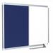 MasterVision XA0222830 18 x 24 in. New Generation Magnetic Combo Board- Gold Ultra & Felt Blue