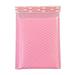 yuehao home textile storage 10pcs bubble mailers padded envelopes lined poly mailer self seal pink express bag (powder) c