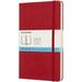 Moleskine Classic Notebook Hard Cover Large (5 x 8.25 ) Dotted Scarlet Red 240 Pages