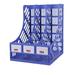 BE-TOOL 1/5 Pcs Multifunctional File Rack Triplicate Magazine Holders Desk File Organiser Frames Plastic