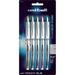 uni-ball Vision Elite BLX Rollerball Pens Bold Pen Point - 0.8 mm Pen Point Size - Brown/Black Black/Blue Green/Black Black/Red Violet/Black Pigment-based Ink - 5 / Pack