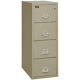 FireKing Fireproof 2 Hour Rated Vertical File Cabinet (4 Legal Sized Drawers Impact Resistant Water Resistant) 57 H x 21.31 W x 32.06 D Pewter