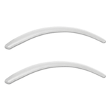 Alera-2PK Alera Neratoli Series Replacement Arm Pads Faux Leather 1.77w X .59d X 15.15h White 1 Pair