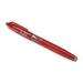 Pilot Frixion Ball Gel Pen - Fine Pen Point Type - 0.7 Mm Pen Point Size - Red Gel-based Ink - Red Barrel - 1 Each 31552