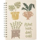 Plant Hair Don t Care Spiral Notebook