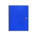 Miquelrius 8.25 X 11.75 A4 Wirebound Notebook 6-Subject Graph Paper Blue