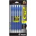 PILOT G2 Premium Refillable & Retractable Rolling Ball Gel Pens Fine Point Blue Ink 5 Count