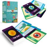 merka Explorer Flash Cards Set - 90 cards USA Solar System and more