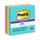Post-it Super Sticky Notes Supernova Neons Collection 3 in. x 3 in. 90 Sheets 4 Pads