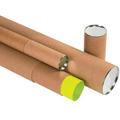 Bulk Pack of 25: 2 x 43 Heavy-duty Kraft Telescoping Tubes with Flush Joint Cap