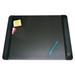 Artistic Executive Desk Pad with Leather-Like Side Panels 24 x 19 Black