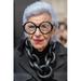 Iris Apfel Out And About For Celebrity Candids - Wed New York Ny September 14 2016. Photo By Al PastorEverett Collection Celebrity (8 x 10)