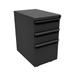 Zapf Mobile Pedestal with Laminate Front File Drawer and Storage Drawers - 19 in.