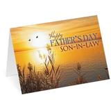 Sunrise Son-in-Law Father s Day Card - Large 5 x 7 One Card and White Envelope by Current