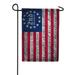 America Forever 2nd Amendment Garden Flag 12.5 x 18 Inch Double Sided Outdoor Yard Decorative Vintage Old Rustic Style Antique USA 1791 Vintage American Flags Made in the USA