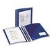 2PK Avery Flexi-View Presentation 1-1/2 View Binder Navy Blue