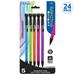 BAZIC Electra Mechanical Pencil 0.7mm Latex Free Eraser (5/Pack) 24-Pack