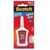 Scotch Super Glue Liquid in Precision Applicator 0.14 oz (Pack of 2)