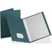 Oxford OXF57755 Twin Pocket 3-hole Fastener Portfolio Folder Teal