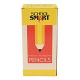 School Smart No 2 Pencils Pre-Sharpened Hexagonal with Latex-Free Erasers Pack of 96