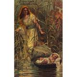 Miriam Follows Moses In Basket Poster Print by Science Source (18 x 24)
