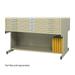 Flat File High Base for 4996 and 4986 Steel-Finish:Tan