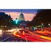 US Capitol Building at dusk Pennsylvania Avenue Washington DC USA Poster Print by Panoramic Images (36 x 24)