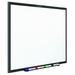 Quartet Classic Nano-Clean Magnetic Dry-Erase Board 60 x 36 5 x 3 Black Aluminum