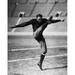 Football 20Th Century. /Nan Unidentified American Football Player Kicking The Ball Early 20Th Century. Poster Print by (24 x 36)