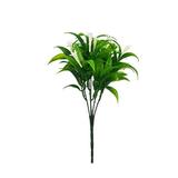 iOPQO Artificial flowers Artificial Plants Outdoor Fake Tropical Flowers Morning Glory Shrubs Greenery Fall Leaves Plastic Plants Farmhouse Decor For Hanging Planter Front Porch Decor morning glo
