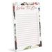 Inkdotpot Daily Planner List Pad Notepads Memo Pad Undated To-Do List Tear Off pad - 4.5 x 7.5 Inches (50 Sheets) Organizer- Scheduler- Organize Tasks- Lists