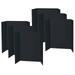 Pacon Corrugated Cardboard Presentation Board 48 x 36 Black 6 Pack (PAC3766-6)