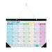 2021-2022 Desk Calendar - 18 Monthly Desk/Wall Calendar 2-in-1 16.8 x 12 July 2021 - December 2022 Thick Paper with Corner Protectors Large Ruled Blocks - Colorful Lump