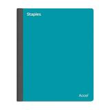 TRU RED 3-Subject 8.5 x 11 College Ruled Teal TR58333M